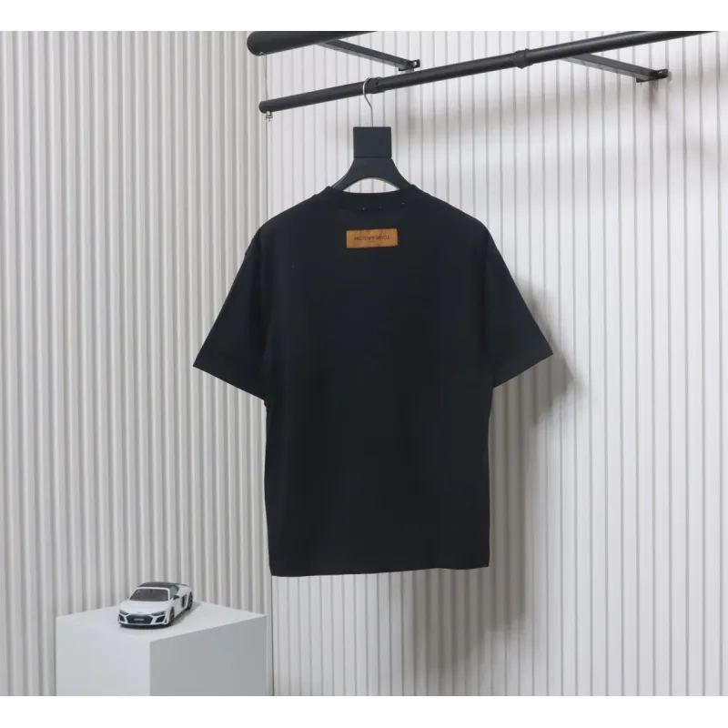 Louis Vuitton LV 24SS Bowling Short Sleeve T-Shirt Black
