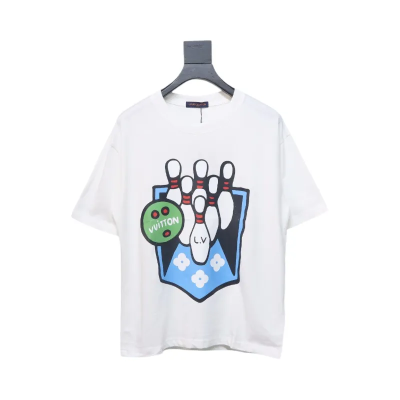 Louis Vuitton LV 24SS Bowling Short Sleeve T-Shirt White