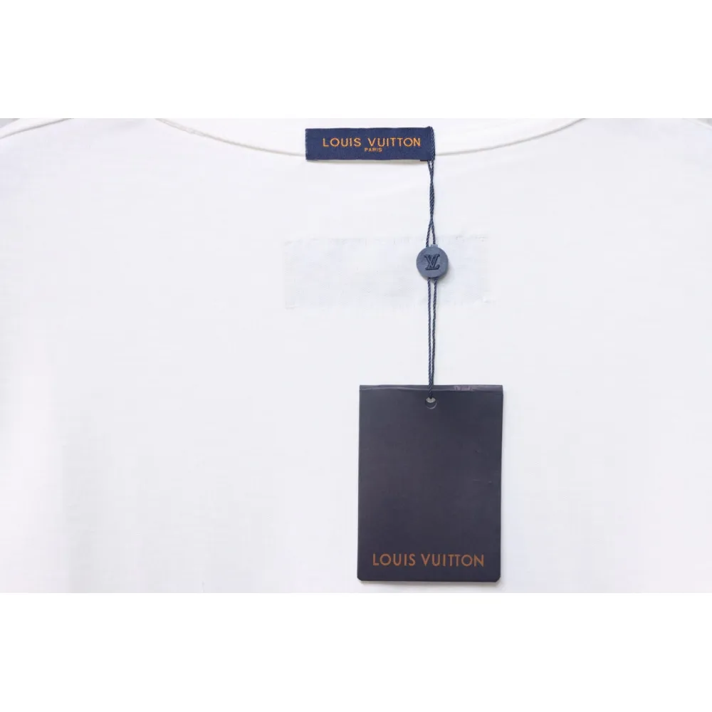 Louis Vuitton LV 24SS Bowling Short Sleeve T-Shirt White