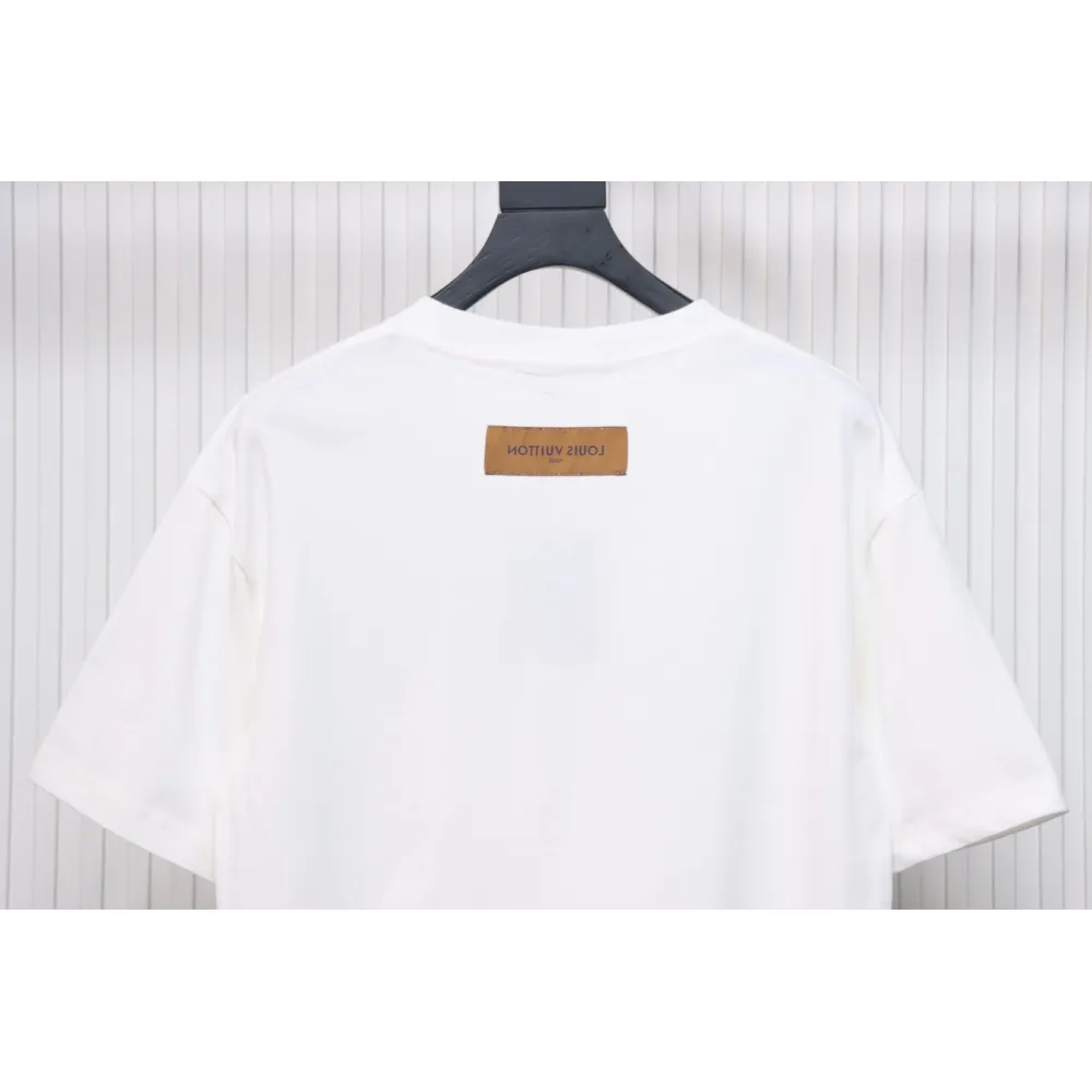 Louis Vuitton LV 24SS Bowling Short Sleeve T-Shirt White