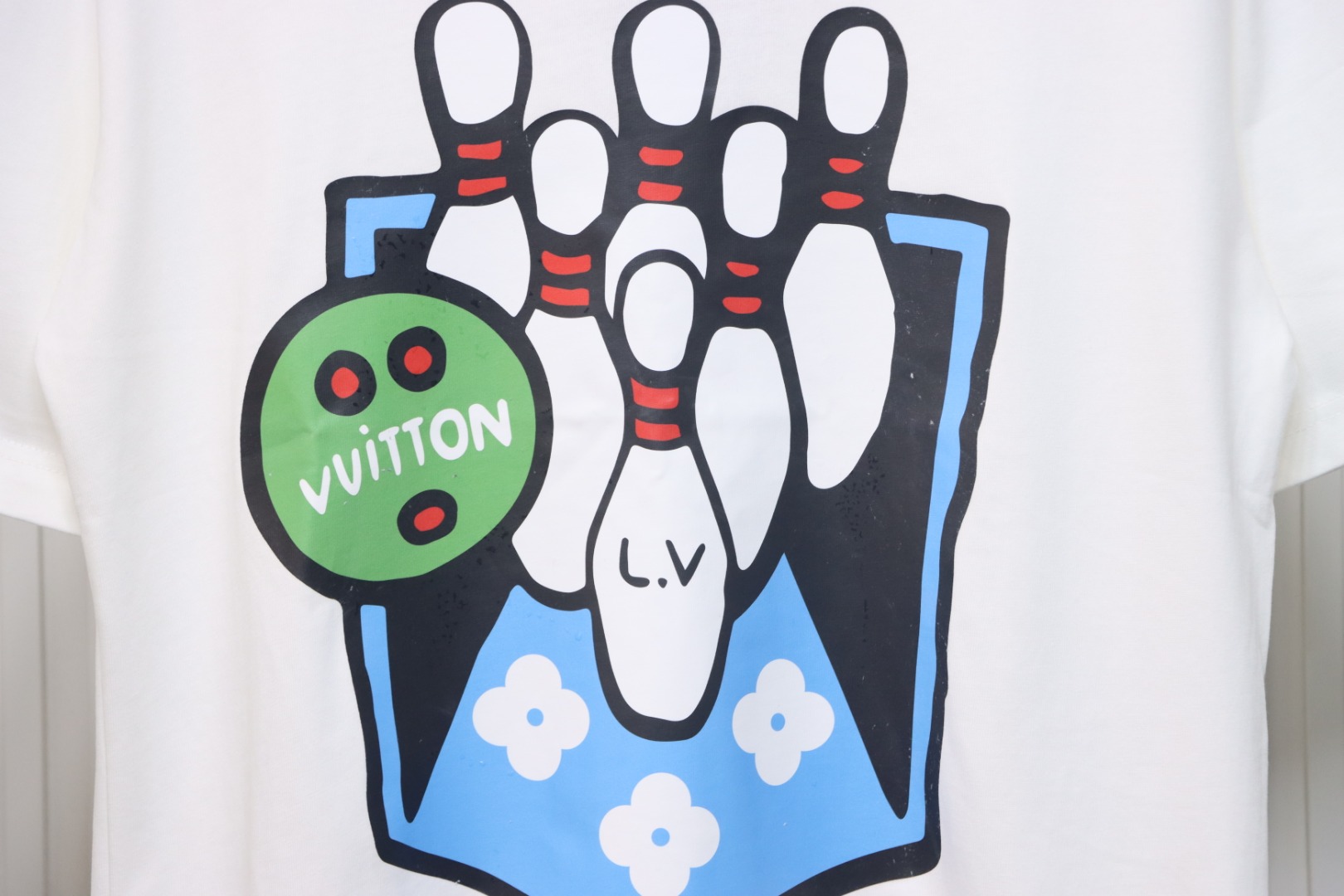 Louis Vuitton LV 24SS Bowling Short Sleeve T-Shirt White