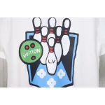 Louis Vuitton LV 24SS Bowling Short Sleeve T-Shirt White