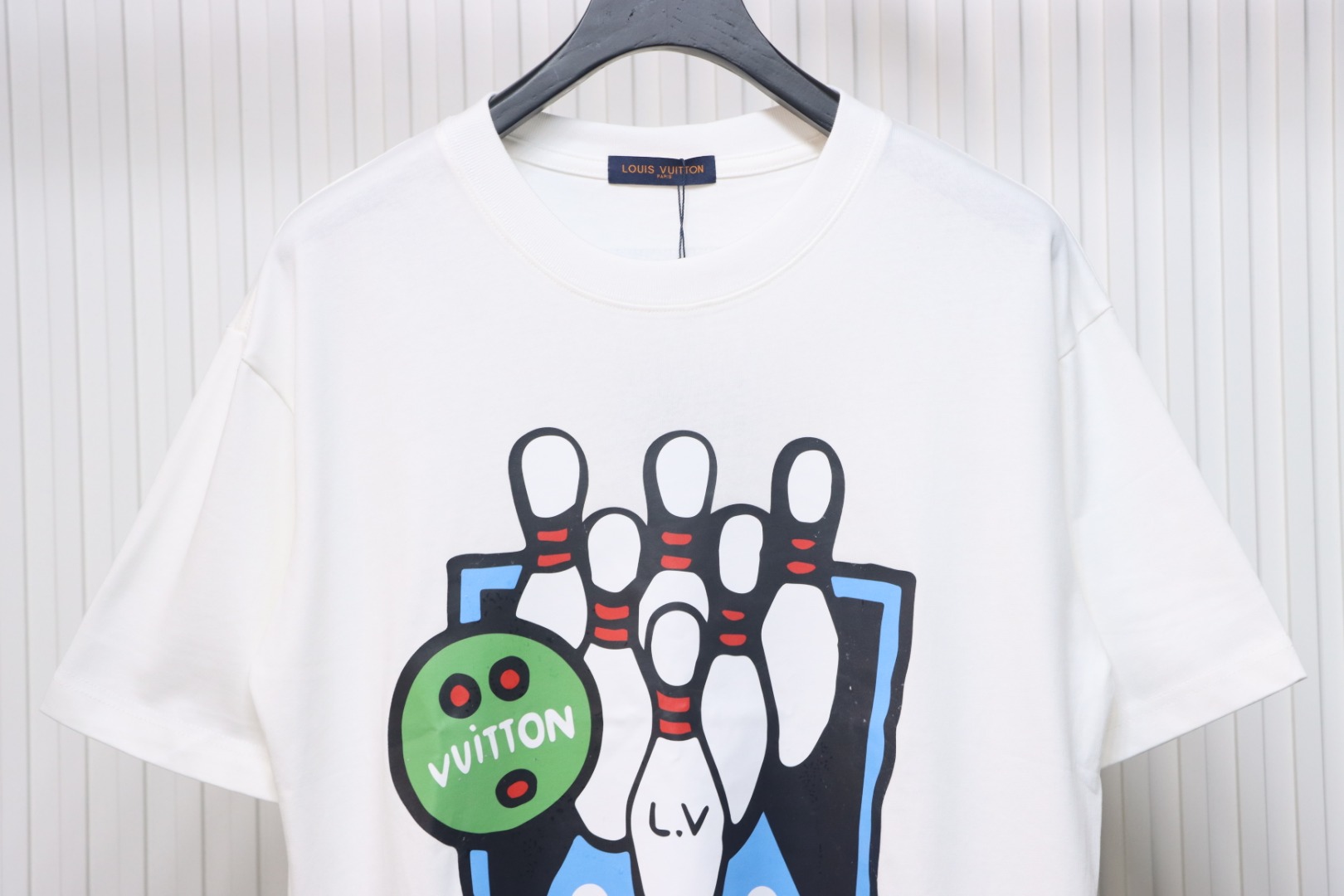 Louis Vuitton LV 24SS Bowling Short Sleeve T-Shirt White
