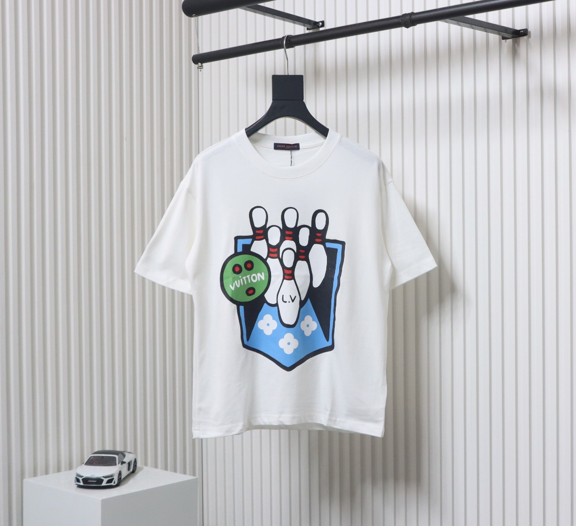 Louis Vuitton LV 24SS Bowling Short Sleeve T-Shirt White