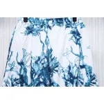 Louis Vuitton LV 24ss coral seagrass print shorts
