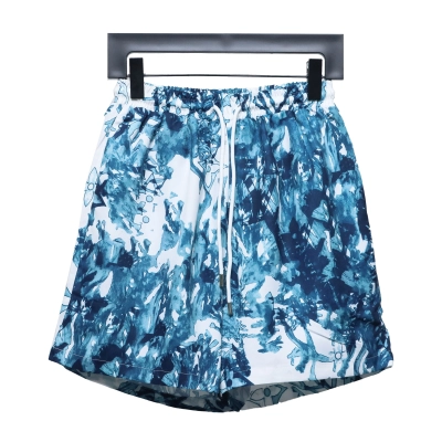 Louis Vuitton LV 24ss coral seagrass print shorts 01