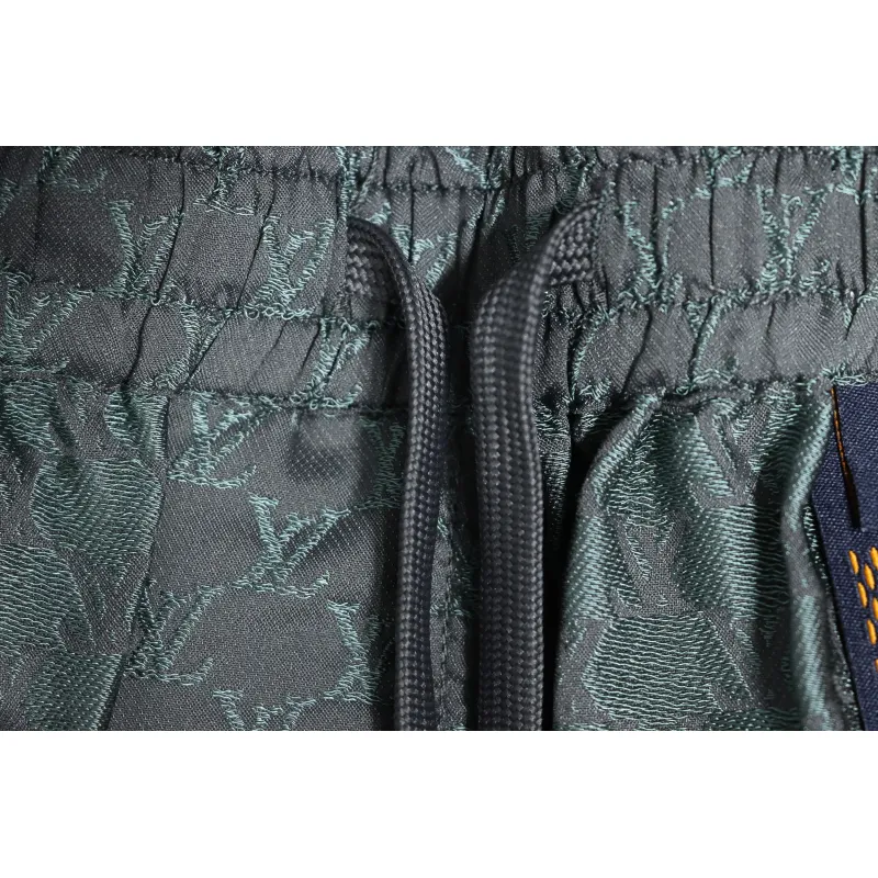 Louis Vuitton LV 24ss jacquard small logo silk shorts