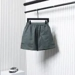 Louis Vuitton LV 24ss jacquard small logo silk shorts
