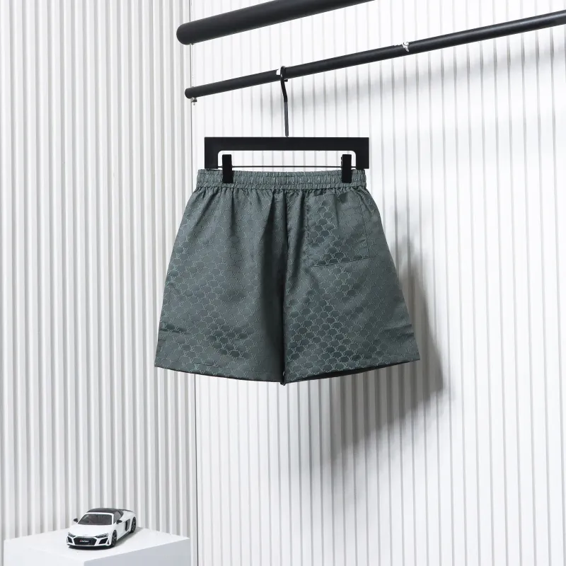Louis Vuitton LV 24ss jacquard small logo silk shorts