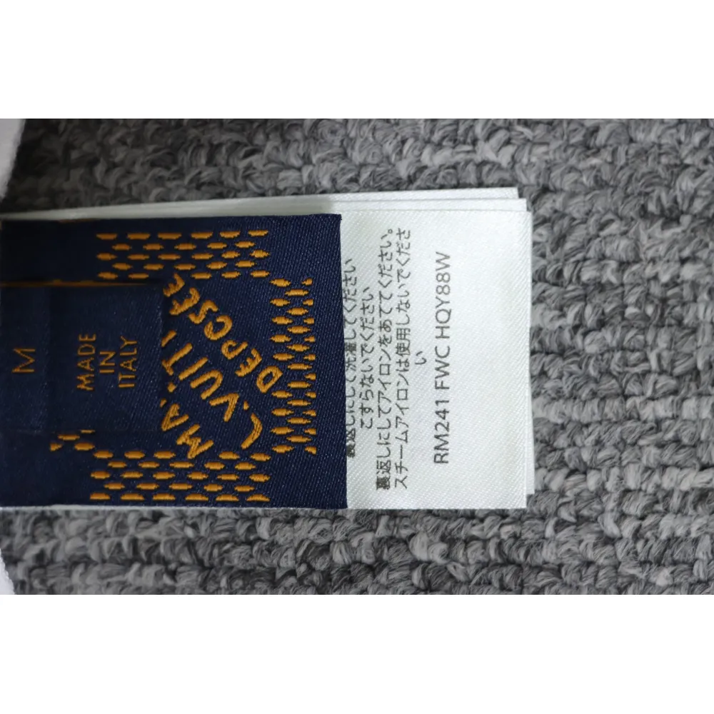 Louis Vuitton LV 24ss Western denim heavy embroidery short sleeves