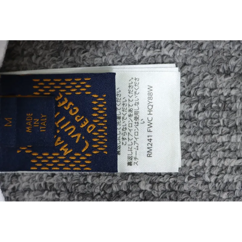 Louis Vuitton LV 24ss Western denim heavy embroidery short sleeves