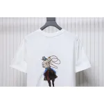 Louis Vuitton LV 24ss Western denim heavy embroidery short sleeves