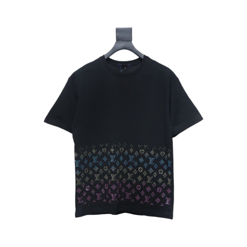 Louis Vuitton LV 25SS Color Diamond Gradient Short Sleeve T-Shirt
