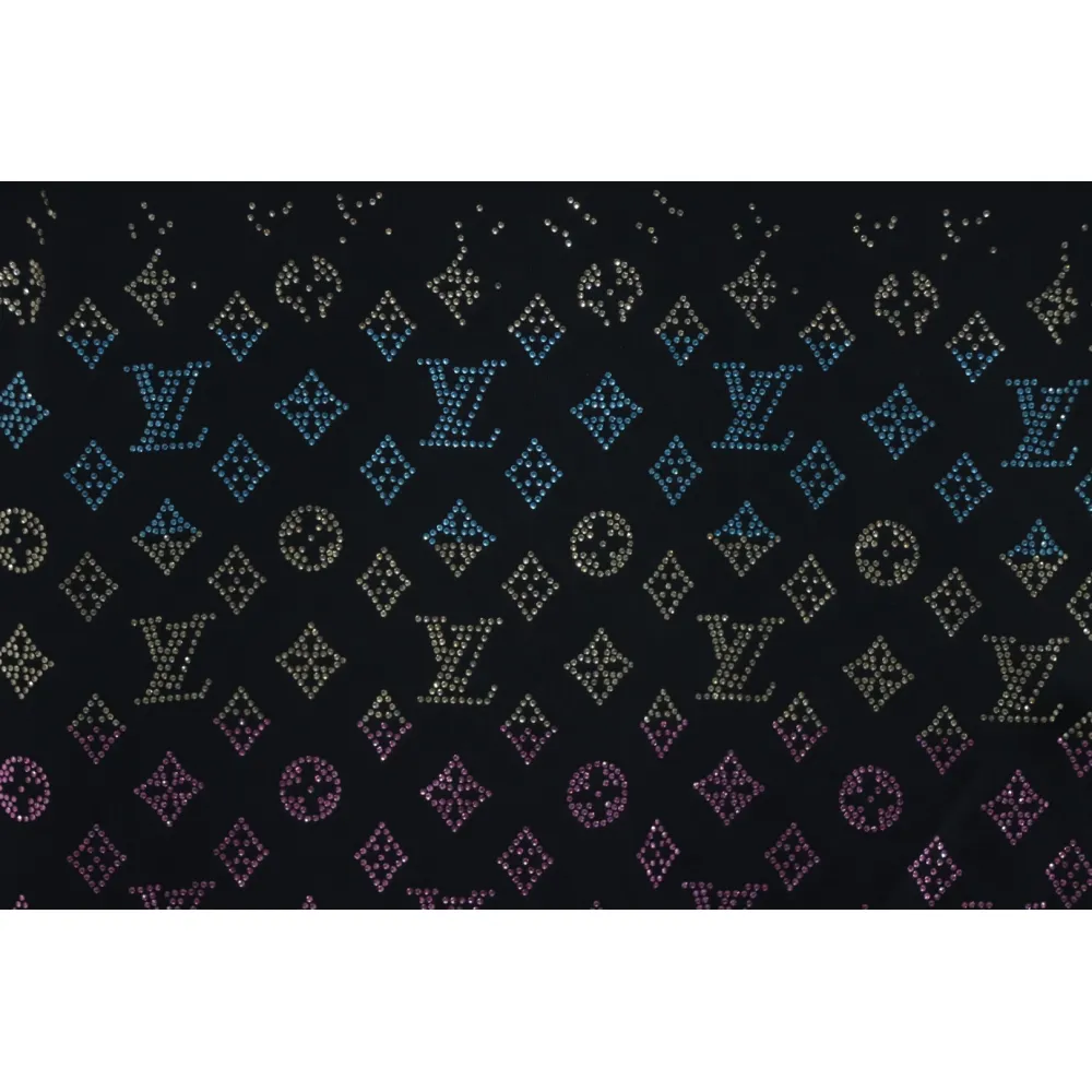 Louis Vuitton LV 25SS Color Diamond Gradient Short Sleeve T-Shirt