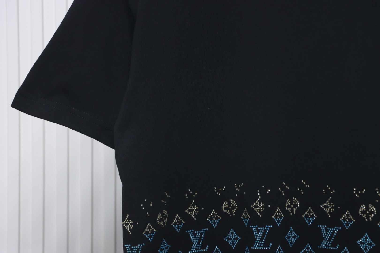 Louis Vuitton LV 25SS Color Diamond Gradient Short Sleeve T-Shirt