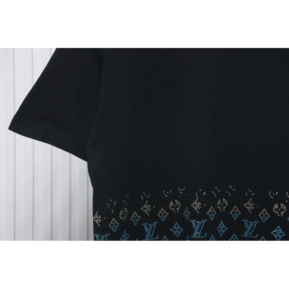 Louis Vuitton LV 25SS Color Diamond Gradient Short Sleeve T-Shirt