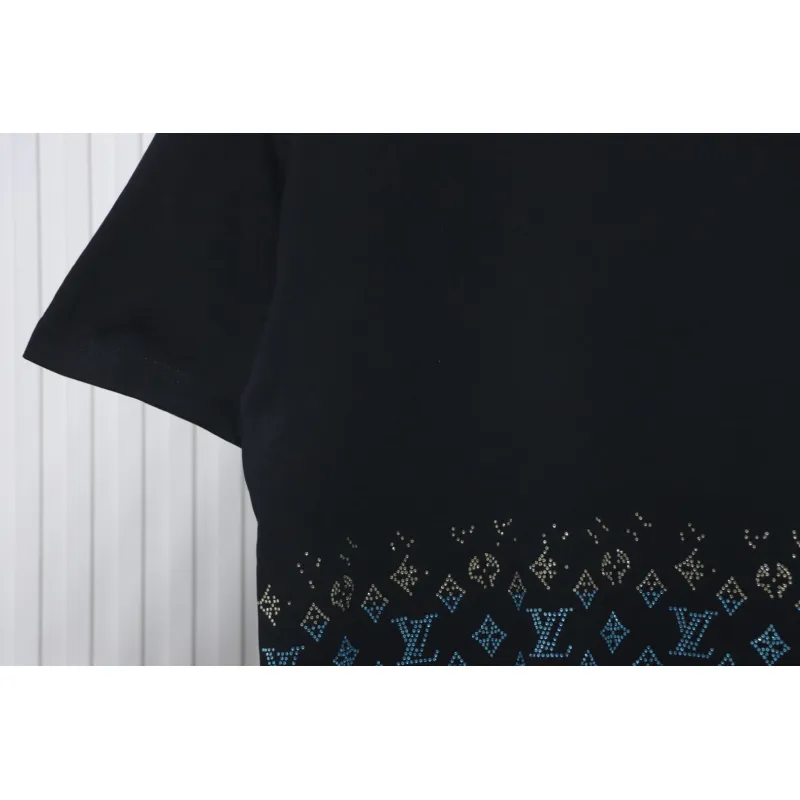 Louis Vuitton LV 25SS Color Diamond Gradient Short Sleeve T-Shirt