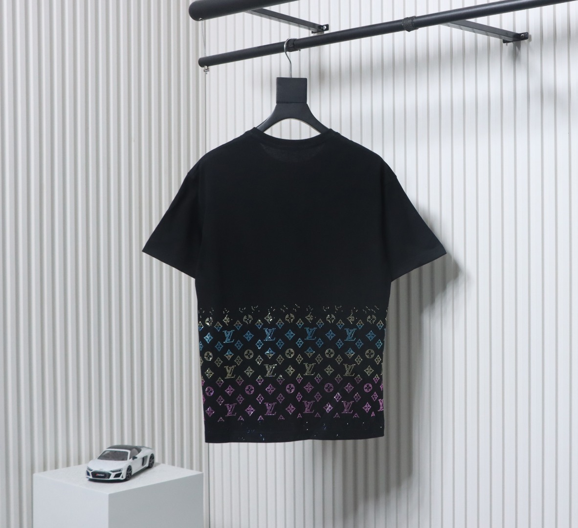 Louis Vuitton LV 25SS Color Diamond Gradient Short Sleeve T-Shirt