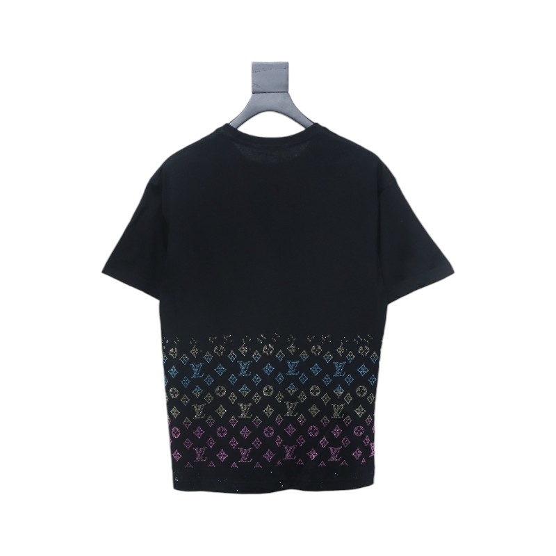 Louis Vuitton LV 25SS Color Diamond Gradient Short Sleeve T-Shirt