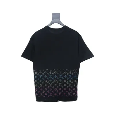 Louis Vuitton LV 25SS Color Diamond Gradient Short Sleeve T-Shirt 02