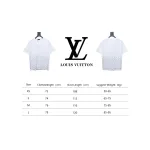 Louis Vuitton LV 25SS Color Diamond Gradient Short Sleeve T-Shirt White