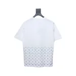 Louis Vuitton LV 25SS Color Diamond Gradient Short Sleeve T-Shirt White