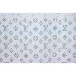 Louis Vuitton LV 25SS Color Diamond Gradient Short Sleeve T-Shirt White