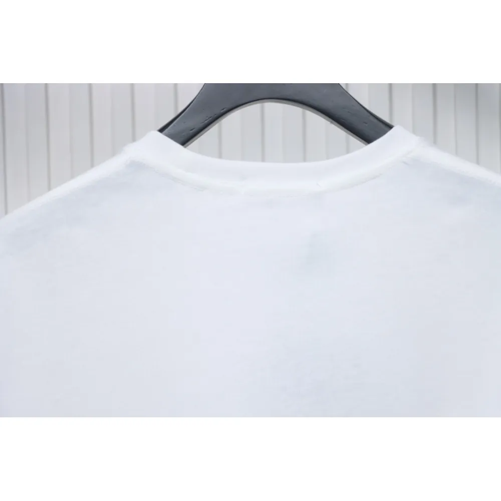 Louis Vuitton LV 25SS Color Diamond Gradient Short Sleeve T-Shirt White