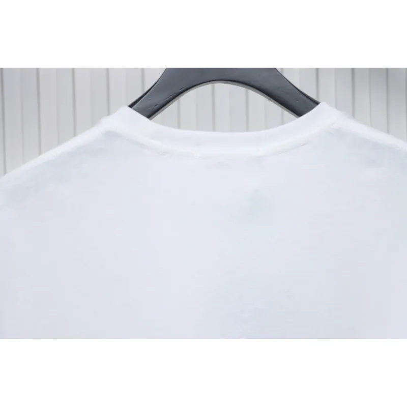 Louis Vuitton LV 25SS Color Diamond Gradient Short Sleeve T-Shirt White