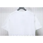 Louis Vuitton LV 25SS Color Diamond Gradient Short Sleeve T-Shirt White