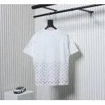 Louis Vuitton LV 25SS Color Diamond Gradient Short Sleeve T-Shirt White