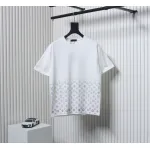 Louis Vuitton LV 25SS Color Diamond Gradient Short Sleeve T-Shirt White