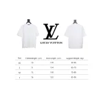 Louis Vuitton LV 25ss counter same style terry fleece round neck short-sleeved T-shirt White