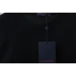 Louis Vuitton LV 25SS damaged letter short-sleeved T-shirt black