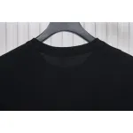 Louis Vuitton LV 25SS damaged letter short-sleeved T-shirt black