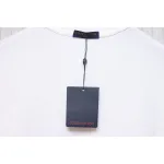 Louis Vuitton LV 25SS damaged letter short-sleeved T-shirt White