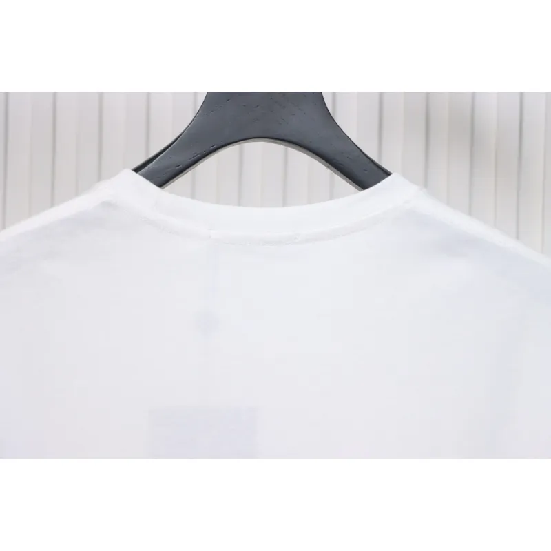 Louis Vuitton LV 25SS damaged letter short-sleeved T-shirt White
