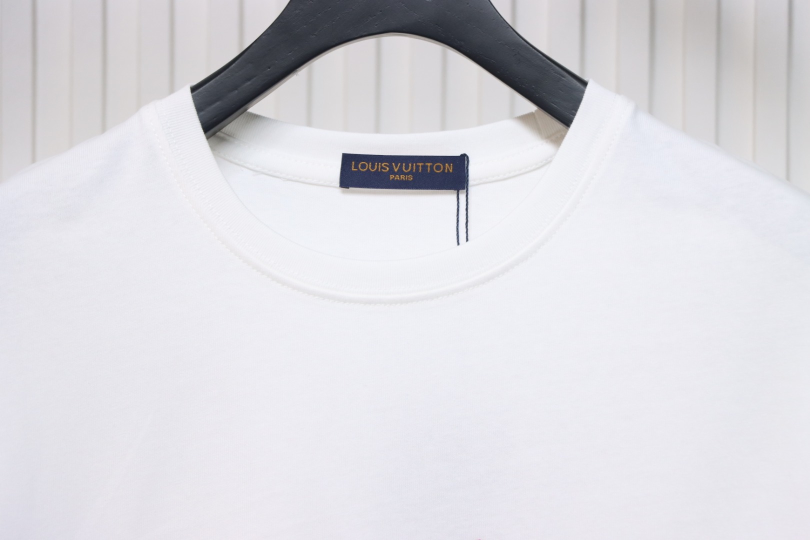 Louis Vuitton LV 25SS damaged letter short-sleeved T-shirt White