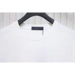 Louis Vuitton LV 25SS damaged letter short-sleeved T-shirt White