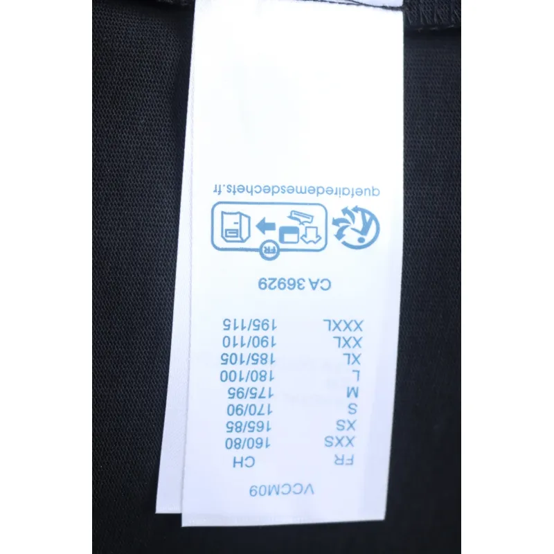 Louis Vuitton LV 25SS flocked logo short-sleeved T-shirt black