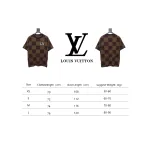 Louis Vuitton LV 25ss New Pharrell Chessboard Short Sleeve T-Shirt Brown