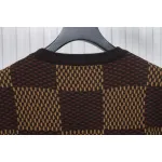 Louis Vuitton LV 25ss New Pharrell Chessboard Short Sleeve T-Shirt Brown