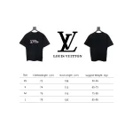 Louis Vuitton LV 25SS Pink Letters Short Sleeve T-Shirt black