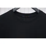 Louis Vuitton LV 25SS Pink Letters Short Sleeve T-Shirt black