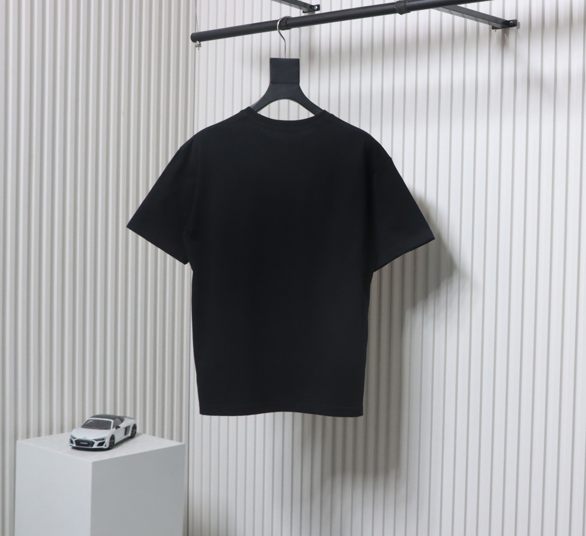 Louis Vuitton LV 25SS Pink Letters Short Sleeve T-Shirt black