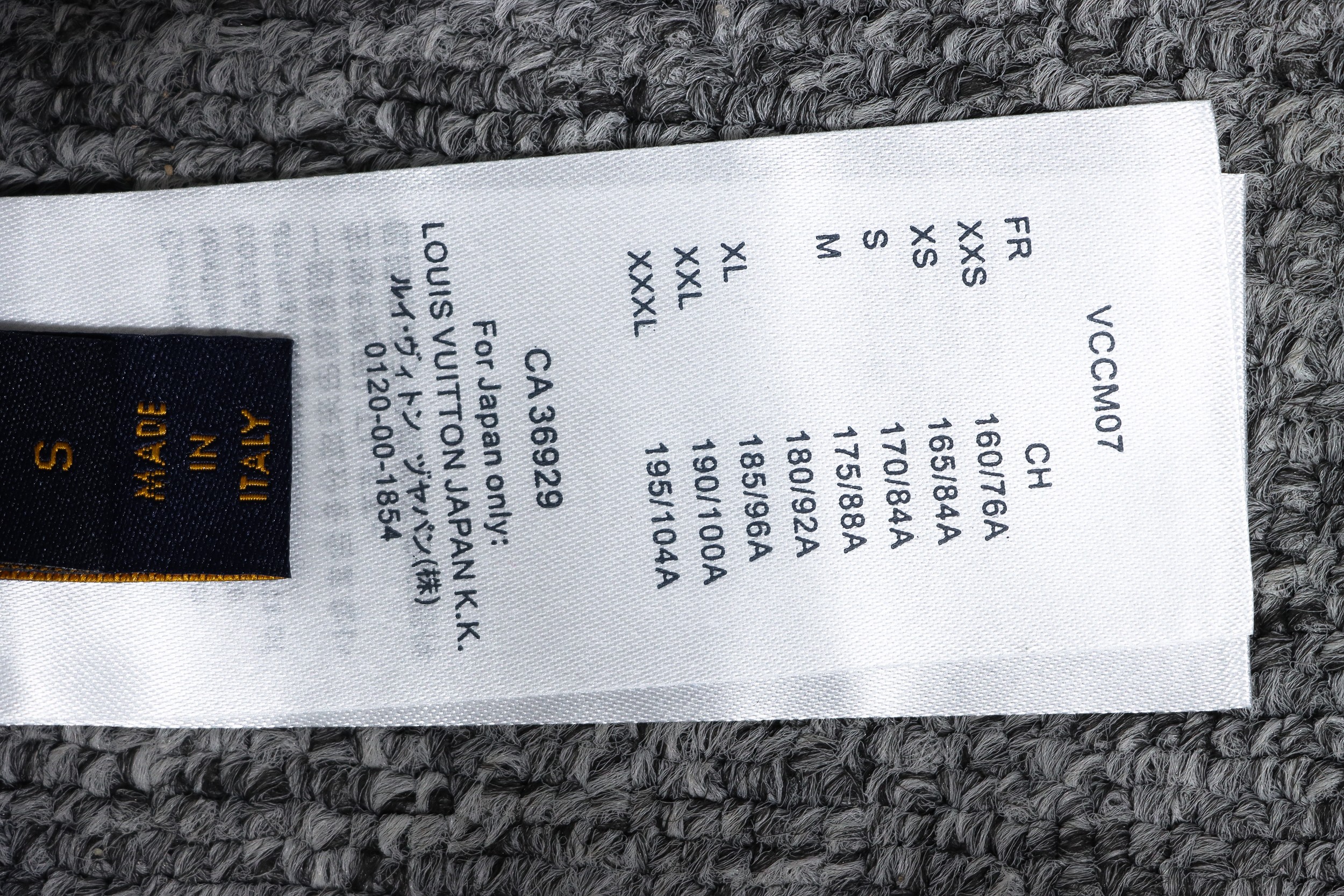 Louis Vuitton LV 3D embossed logo short sleeve blue