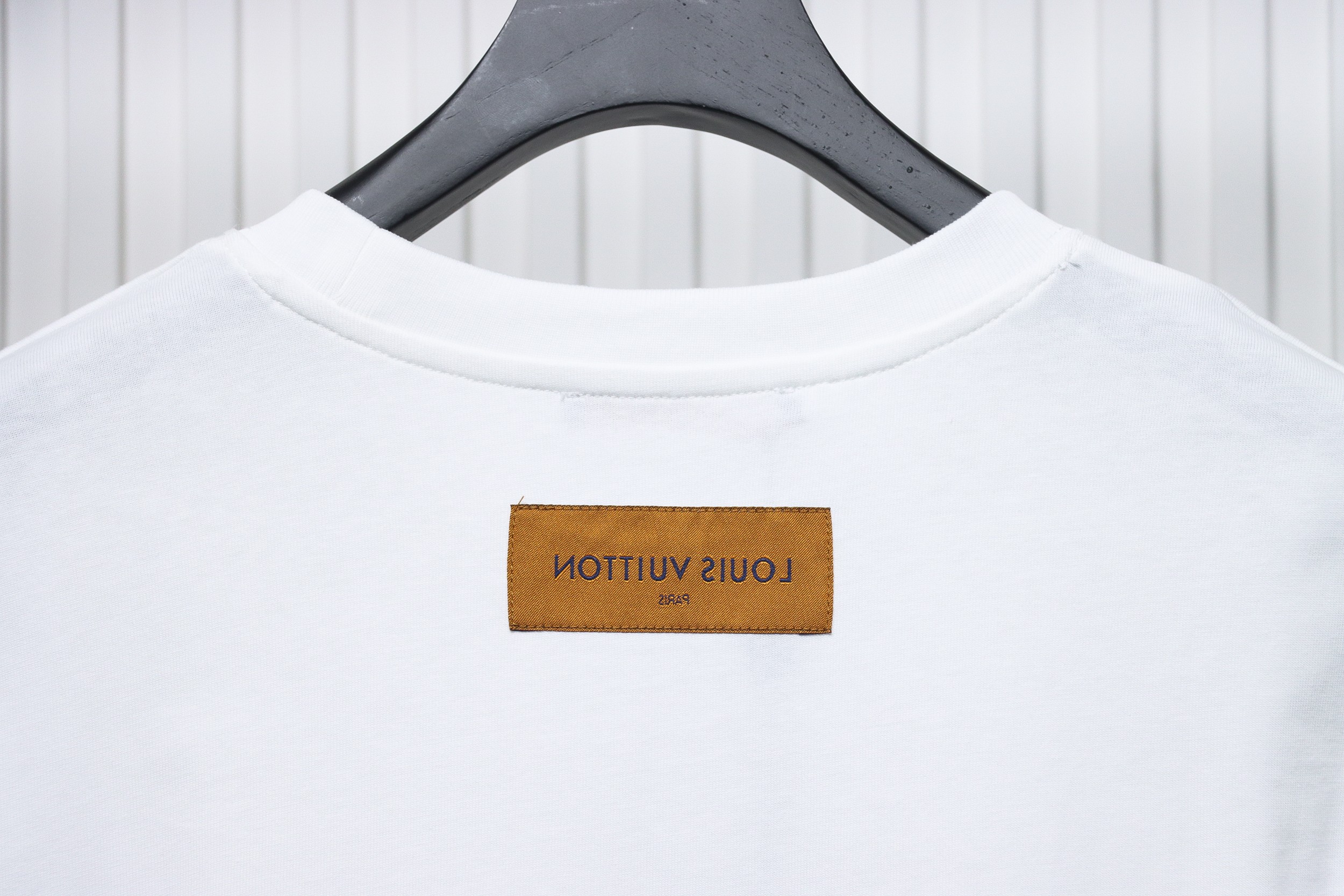 Louis Vuitton LV 3D embossed logo short sleeve White