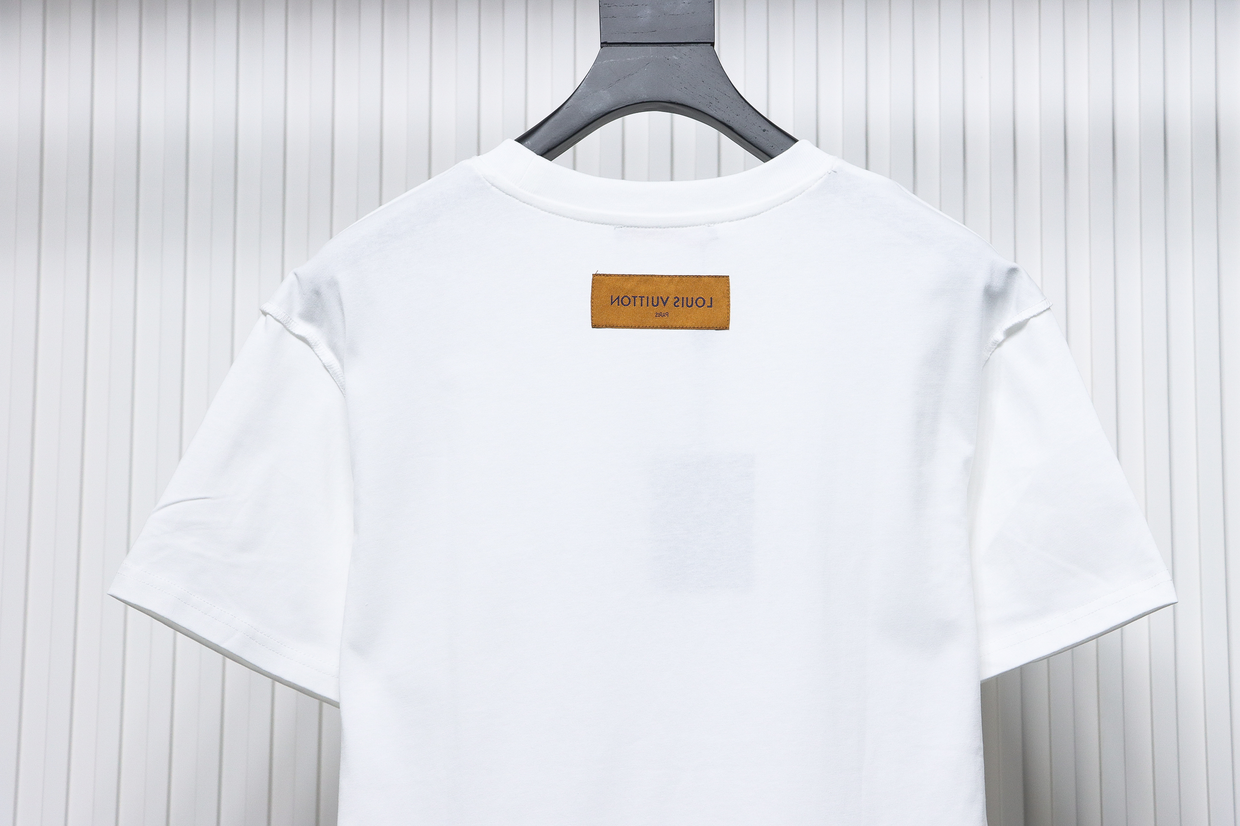 Louis Vuitton LV 3D embossed logo short sleeve White