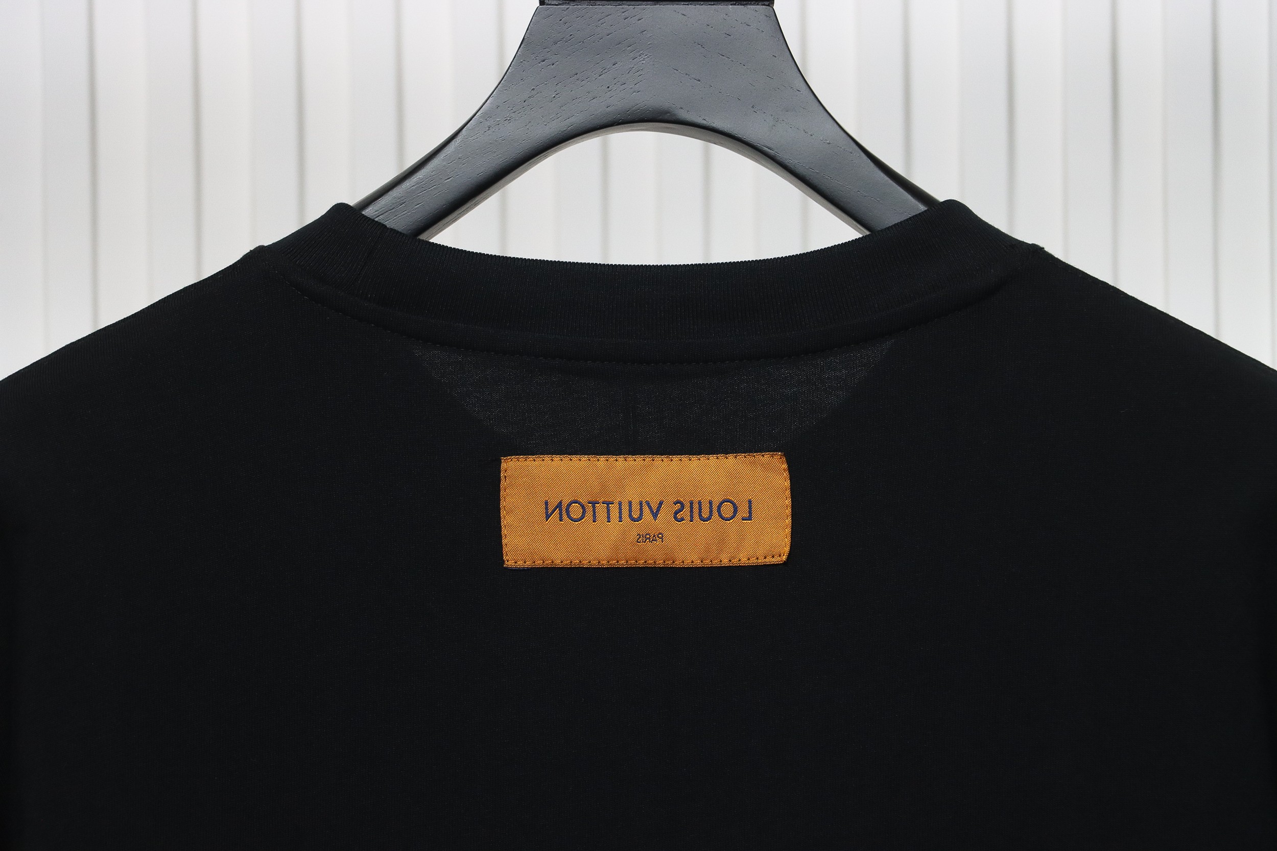 Louis Vuitton LV Checkerboard Color Short Sleeve T-Shirt black