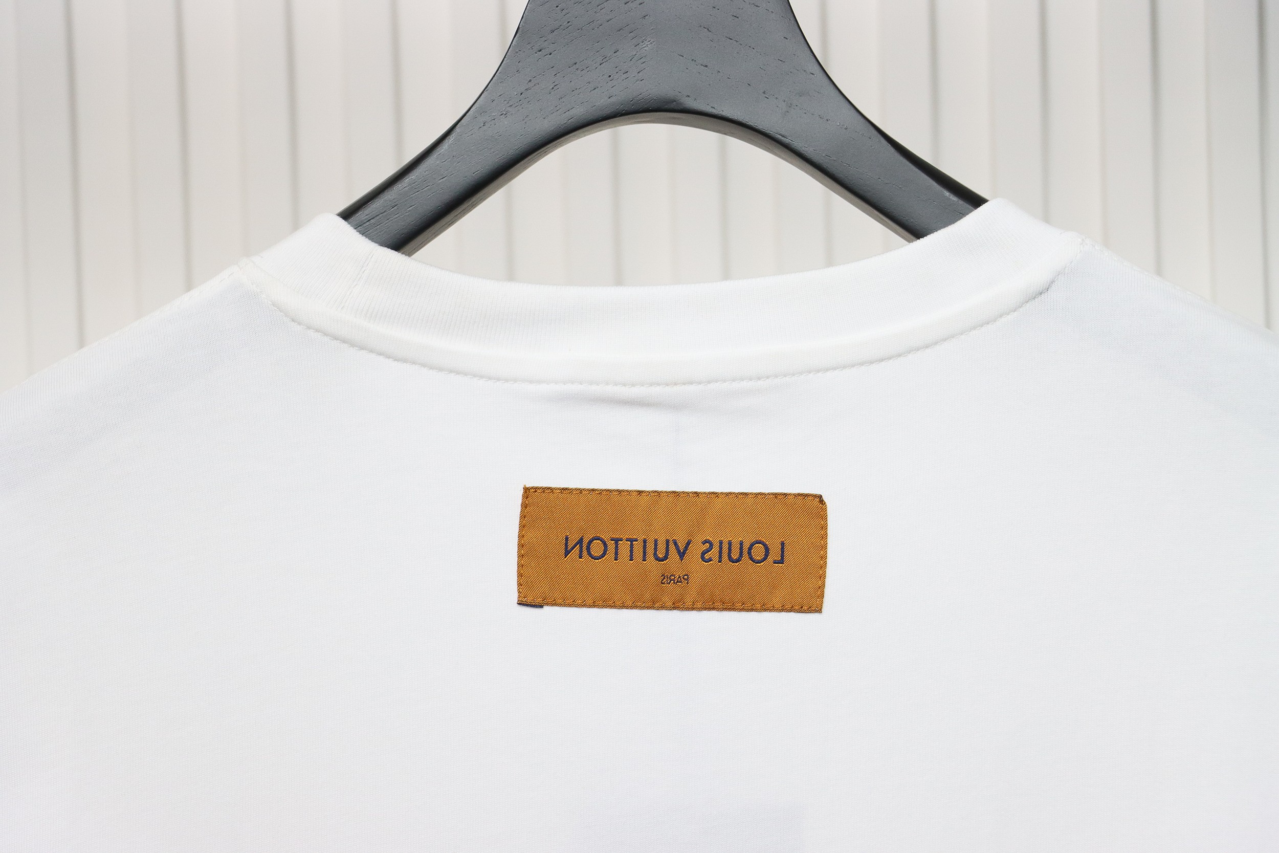 Louis Vuitton LV Checkerboard Color Short Sleeve T-Shirt White